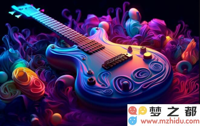 吉他 音乐 AI绘画 (3)