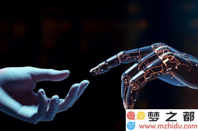 机器人与人类互动，人工智能，AI