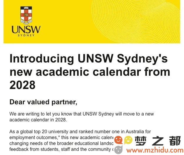 澳洲QS前20名校UNSW取消三学期制，留学生需如何适应全新学年安排与学习方式？