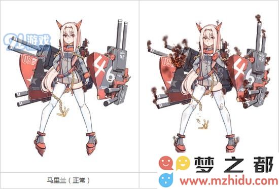 战舰少女R海军假日7中的关键角色之一，战舰少女马里兰的魅力与性能分析