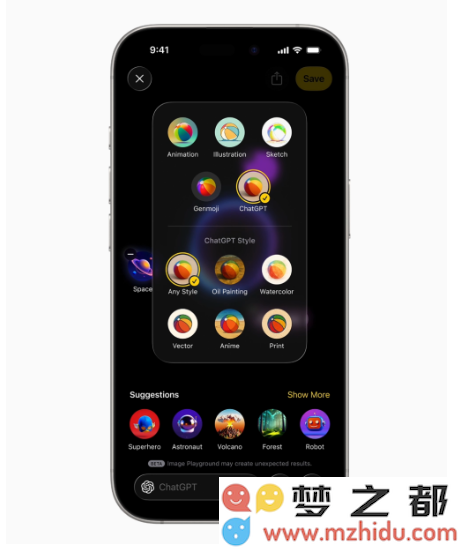 苹果 Image Playground 融合 ChatGPT 强大功能：AI 图像生成能否逆袭市场，引发期待？