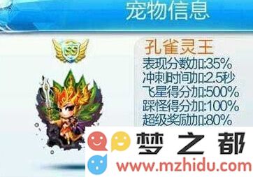 天天酷跑孔雀灵王最佳人物搭配推荐 哪位角色与孔雀灵王的配合效果最佳