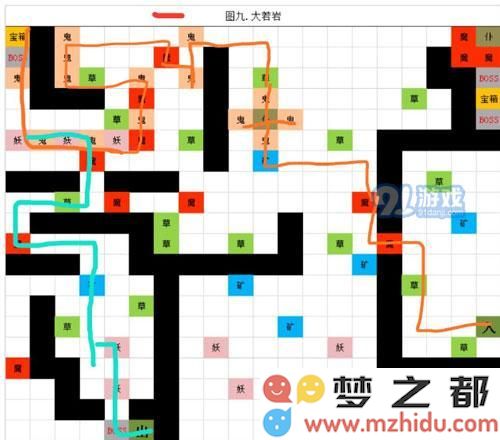 在《想不想修真》游戏中，如何前往大若岩以及针对大若岩的防御要求详细解析