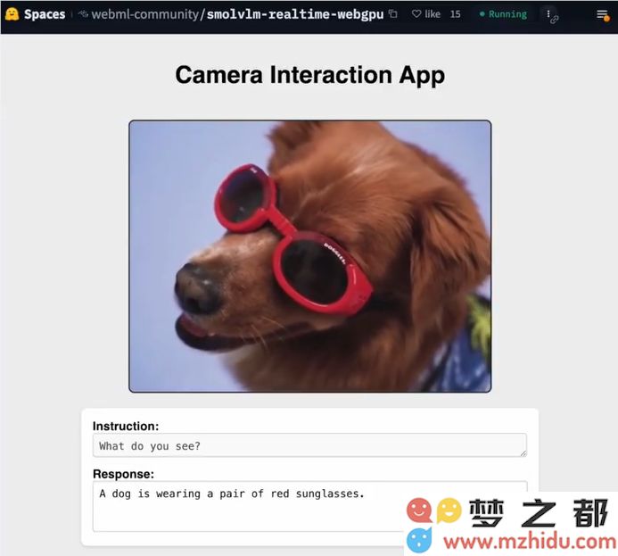 SmolVLM震撼推出！WebGPU驱动下的实时网络摄像头AI，实现零服务器的本地运行，轻松点击网页秒享创新体验！