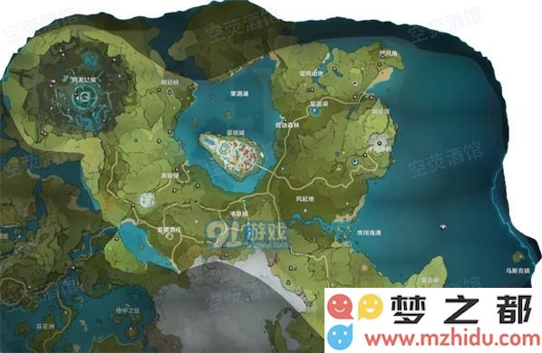 原神中蒙德地区精英怪的分布位置详解与发现指南