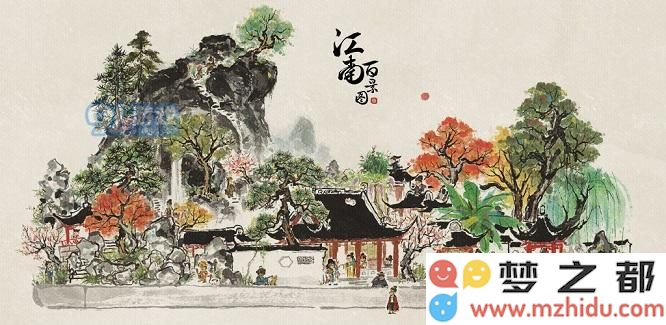 江南百景图中的渔业建筑具体有哪些？不同类型的渔业建筑详解
