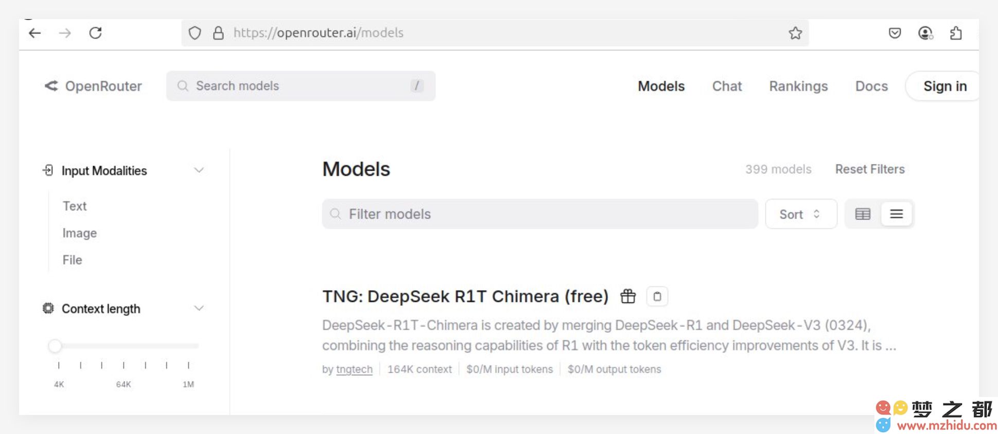 全新上线！DeepSeek R1T Chimera 正式登陆 OpenRouter 平台，现已免费提供给用户使用
